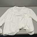 Boho Tops for Women V Neck Blouses Flowy Swiss Dot Dressy Casual Lace Womens Long Sleeve Shirts Trendy 2026 XL