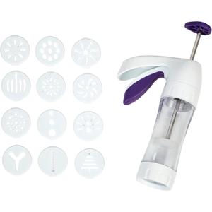 Wilton Simple Success Cookie Press, 13-Piece