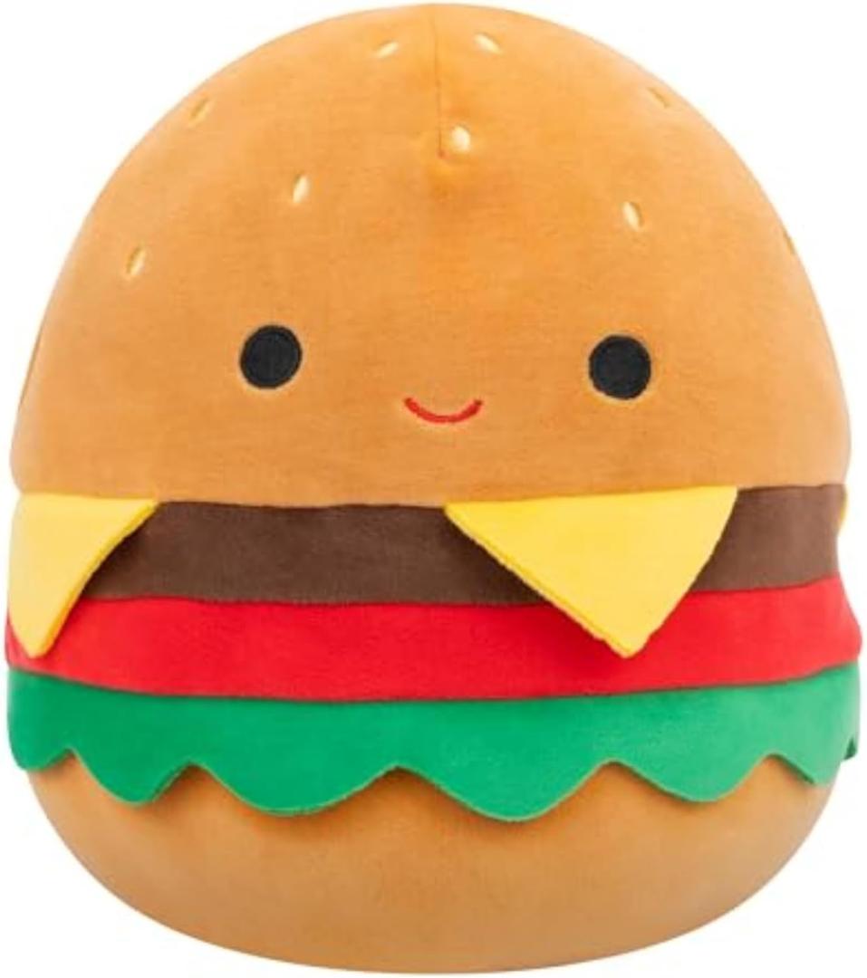 Squishmallows Original FlipAMallows 8in Cheeseburger 
 Plush - Official Jazwares Product (Little)