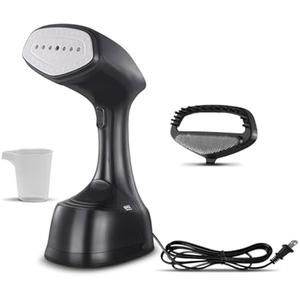 Handheld Garment Steam Clothing Wrinkle Removal, Powerful Permeable Steam, Iron 2-in-1 1100w With 250ml Water Tank, Suitable For Travel And Family -Black