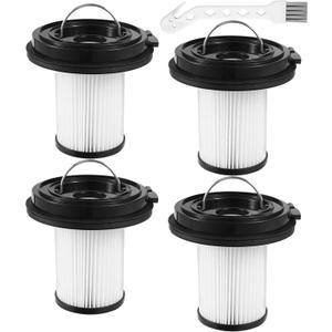 4 PACK Cleanview XR Filter Replacement Compatible with Bissell Cleanview XR 200W/ Cleanview XR Pet 300W/ Powerlifter Turbo Cordless Stick Vacuum Cleaner 3789U, 3789X, 3789, 3797V, 3797W, 3797, 1638010
