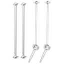 Vgoohobby RC Metal CVD Drive Shaft Dogbone Joint Front Rear Set Upgrade Parts Compatible with WLtoys 144001 1/14 RC Car