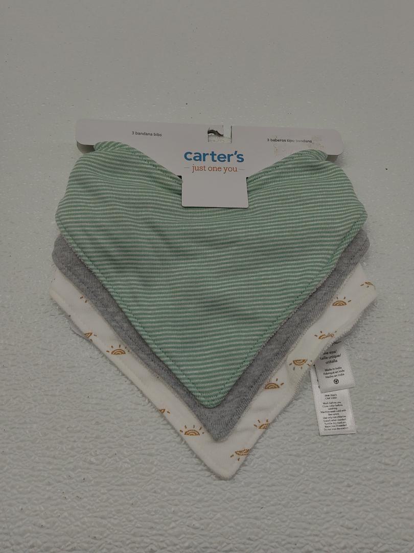 3 Bandana Bibs Carter's
