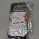 FireKylin 100 Pack Resealable Stand Up Bags,Smell Proof Pouch Sealable Foil Pouch Bags for Packaging (Black, 3.5" x 5.1")