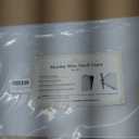 Slendor Wire Shelf Liner 14" x 36" Value Pack of 5 Flat Heavy Duty Waterproof Non-Adhesive Industrial Strength Plastic Mats for Tier Shelving Unit, Transparent