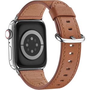 WFEAGL Compatible with Apple Watch Band 41mm 40mm 38mm 42mm(series 11 10) Women, Top Genuine Leather Band for iWatch SE 3 2 1 & Series 11 10 9 8 7 6 5 4 3 2 1