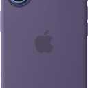 Apple iPhone 17 Silicone Case with MagSafe and Camera Control: Lightweight Phone Case, Wireless Charging Compatible, Smooth Matte Finish; Purple Fog