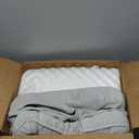 Bedsure Orthopedic Dog Beds for Small Dogs - Washable Small Dog Cat Bed Waterproof, Comfort Pet Couch Sofa with Washable Removable Cover, Pets Bed with Nonskid Bottom, Light Grey, 24"