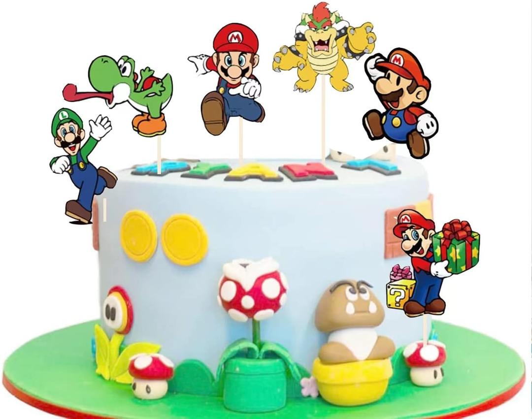 PFinding 24pc the Cupcake Toppers cake decoration for boys