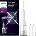 SONICARE Philips Cordless Power Flosser 3000 + 2 Additional Nozzles (4 Total) White, HX3827/21