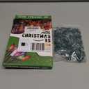 Dazzle Bright 120 Pcs Replacement Christmas Mini Light Bulbs, Warm White Incandescent String Lights with Green Base, 2.5 V Bulbs for Indoor/Outdoor Xmas Tree Decor, 170 mA, 0.42 Watt