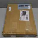 LINMAGCO Ottoman Storage Ottoman with Storage Small Foot Rest Stool Under Desk Stool Short Folding Footrest Linen Cloth Beige 16X12X12IN