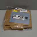 Juvale Cupcake Boxes with Window - 25-Pack, 4x4x2.5 in, Brown Paper - Cookie Packaging & Dessert to Go Containers with Lids - Treat Boxes with Window for Baked Goods