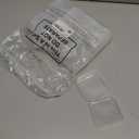 SATINIOR 24 Packs Small Clear Plastic Beads Storage Containers Box with Hinged Lid for Storage of Small Items, Crafts, Jewelry, Hardware (2.5 x 2.5 x 0.8 Inches)