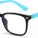 Blue Light Blocking Glasses for Kids, Computer Glasses with UV400 protection for Children Aged 3-12 Years