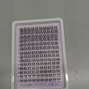 Natural Lash Clusters Wispy Cluster Eyelash Extensions 168pcs Individual Lashes 8-16mm C-Curly DIY Lash Extension Natural Look Soft Thin Band Cluster Lashes by ALICE