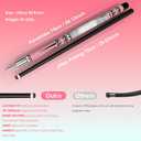 58" Professional Pool Cue, 2-Piece Billiard Stick 12.5mm Tip Low Deflection Pool Sticks,20oz Fiberglass Front & Maple Rear