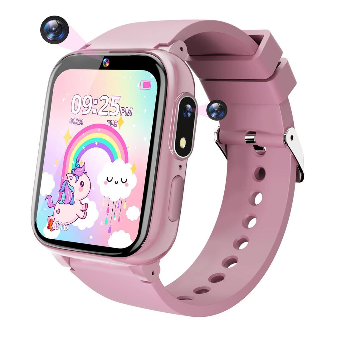 Gothwick Smart Watch for Kids with 26 Games Girls Toys Age 68 Birthday Gifts Ideas for Girls 3 4 5 7 9 6 8 Year Old Christmas Stocking Stuffers for Kids