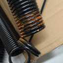 YoTooLGDS Pair of 170 lbs Heavy Duty Garage Door Extension Springs Stretch Springs, 25” Long, Double Loop Ends, High Precision Electrophoresis Black Coated,MIN 16,000 Cycles,for 7ft High Garage Doors