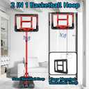 ShyLizard Boys Toy Gifts for 3 4 5 6 7 8 Years Old, Kids Basketball Hoop Adjustable Height 3.5FT-6.2FT, Mini Basketball Hoop for Kids, Basketball Goal Toys Outdoor Indoor Game Gifts for Boys