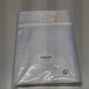 Christmas Village Photography Backdrop North Pole Snow Village Photo Backdrop Winter Night Xmas Tree Santa Party Decorations Holiday Photo Booth Banner (8x6FT)