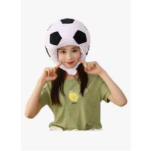 Plush Sports Headgear Hat Halloween Hat Funny Novelty Toy Photo Props Warm Cosplay Costume Head Accessories for Party