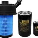 11-9300 Air Filter & 11-9182 Oil Filter &11-9342 Fuel Filter Maintenance Filter Service Kit Compatible with Thermo King SB190, SB210, SB230, SB300, SB330-Replace Part Number 119300, 119342,119182