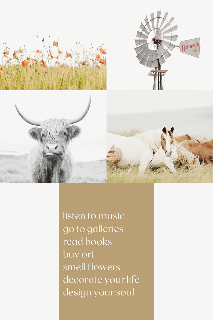 Wall Art Kit Frame Home (5) 11x14 Prints