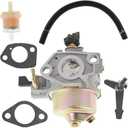 GX 240 Carburetor with Gasket Replacement for GX240 GX270 8HP 9HP 16100-ZE2-W71 1616100-ZH9-820 Lawn Mower Carb