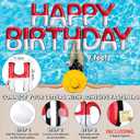 Shappy Happy Birthday Pool Floats Balloon, 20''