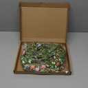 EBOOT 15 Pieces Assorted Colored Flower Crown Wreath Headband Garland Multicolor Headbands Floral Headpiece for Wedding Festival Vacation Fairy Party Photography Props