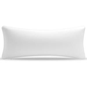 AM AEROMAX 12" × 32" Throw Pillow Memory Foam Pillow Insert - Rectangular Bolster for Decorative Cushion Bed Couch Sofa - Non-Deforming Over Time
