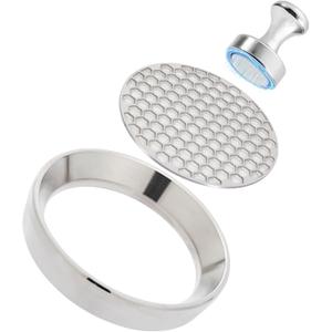 Teyearlife 51mm Magnetic Espresso Dosing Funnel - 8 Neodymium Magnets, 304 Stainless Steel, Compatible with 51mm Delonghi Portafilter (Decica Series), Spill-Free Coffee Accessory