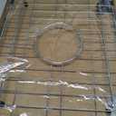 Sink Grid 18" X 12-1/2", Sink Protectors for Kitchen Sink Stainless Steel, Sink Rack for Bottom Centered Drain for Single Bowl Sinks Accessories, Includes 16 Rubber Pads and 20 Rdge Protectors