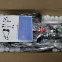 Driving Fog Lights for Honda Odyssey 2014-2017 with H11 12V 55W Bulbs Fog Lamps Assembly Included Wiring Kits & Switch-1 Pair (Clear Lens)