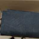 Yimobra Doormat Outdoor Entrance, Simple Stripes,All-Weather Waterproof & Non-Slip Mat for Front Door, Heavy Duty Polyester Welcome Mat for Outdoor Entrance, Garage, Patio-29.5x17Dark Grey