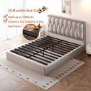 King Bed Frame Support Slats for Wood/Upholstered/Metal Bed
Adjustable:75”-77.2”,Prevent Sagging,Heavy Duty Low Profile Box Spring Alternative,EVA noise free,anti-slip, Universal fits