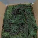 Alupssuc 9FT Christmas Garland, Cedar Garland -Real Touch Artificial Greenery Cypress Pine Garland for Mantle Table Railing Fireplace Indoor & Outdoor Christmas Decoration