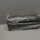 Black Galvanized Steel Outdoor Mailbox 20x8.7x6.7in