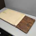 Ironwood Gourmet Large End Grain Prep Station Acacia Wood Cutting Board, 14 x 20-Inch, Brown