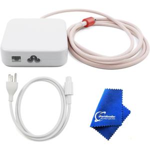 143w Power Adapter w/Ethernet A2290 for iMac (24 inch M1/M3/M4) A2280 A2439 A2438 A2873 A2874 A3137 A3247 US Power Cord Cable 923-05141 661-18540 661-46769 (Pink w/Ethernet)