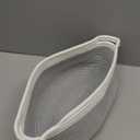 Goodpick Small Baskets for Gifts Empty, Easter Basket for Gifts Home Decor, Woven Burr Basket for Storage with Handles, Decorative Cotton Rope Baskets for Baby Shower Diaper Toy, 12" x 8" x 5" (Gray)