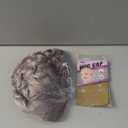 Flufymooz Ponytail Extension, 14 Inch Short Drawstring Ponytail Hair Extension for Women, Soft Synthetic Pony Tails Hairpiece for Women (Silver Grey)