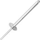 30Pcs Large Flange Extra Long Blind Rivets, Extended Length, Aluminium Large Head Steel Shank Mandrel Long-Shaft Pop Rivets (3/16"x1-49/64")