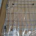 Kitchen Sink Grid and Sink Protectors 26" X 14 1/16", with Rear Drain Stainless Steel Sink Grids for Bottom of Kitchen Sinks, for Single Bowl Sinks(26" X 14 1/16" Rear Drain)