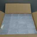 100 Pack Rectangular Clear Plastic Storage Containers Box with Hinged Lid for Beads and Other Small Craft Items (3.35 x 2.17 x 0.98 inch)