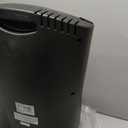 Comfort Zone Space Heaters for Indoor Use, Portable Electric Heater, Adjustable Thermostat, Infrared Heat, Quartz Tower Space Heater with 2 Heat Settings, Bedroom Heater, Black