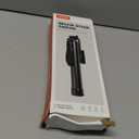 Selfie Stick Travel Tripod for Cell Phone with Remote Control and Phone Holder, Extendable Selfie Stick for iPhone, iPhone Tripod for Video Recording, 72 Inch, Black