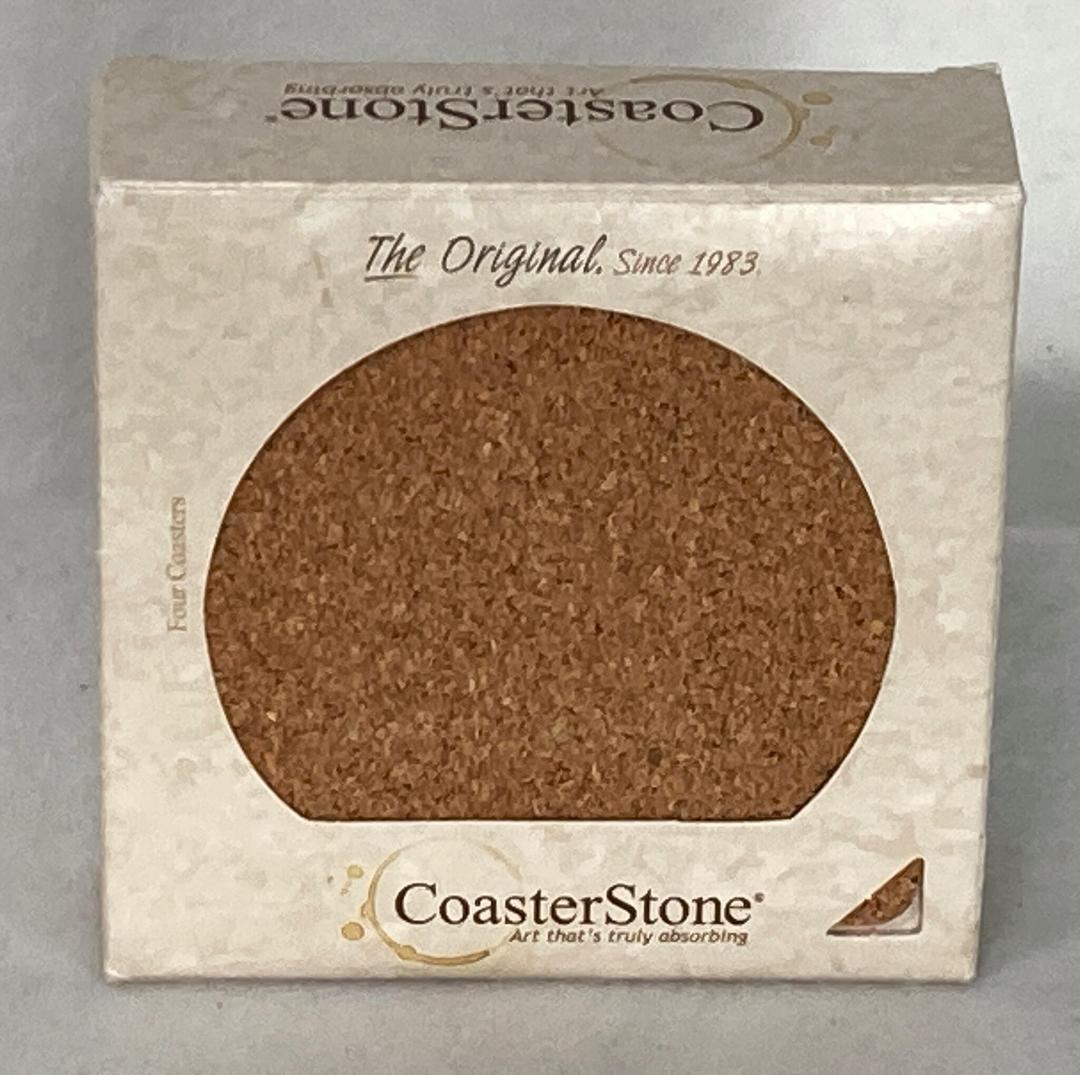 CoasterStone Absorbent Natural Sandstone Coaster Set of 4