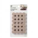 Tan Felt Pads 60 Pack